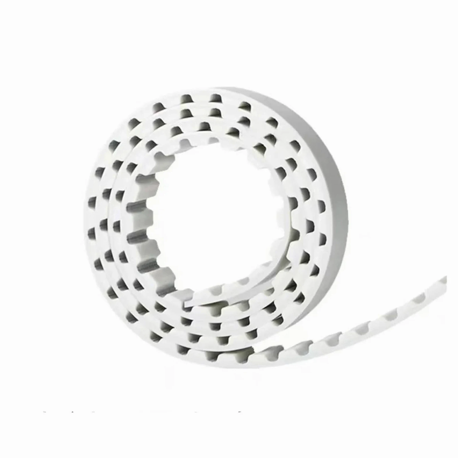 Correas transmisión Correa abierta de PU T5 blanca Ancho: Correa síncrona abierta de poliuretano T5 de 15 mm Correa distribución para moto