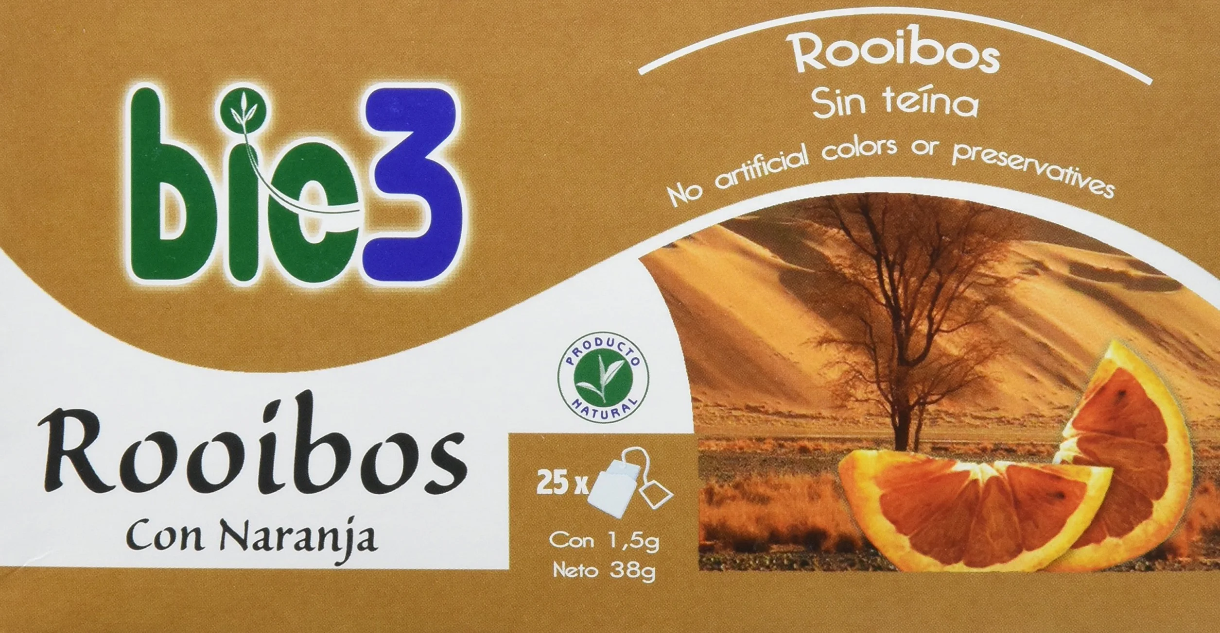 BIE 3 Rooibos Naran 25 Bols