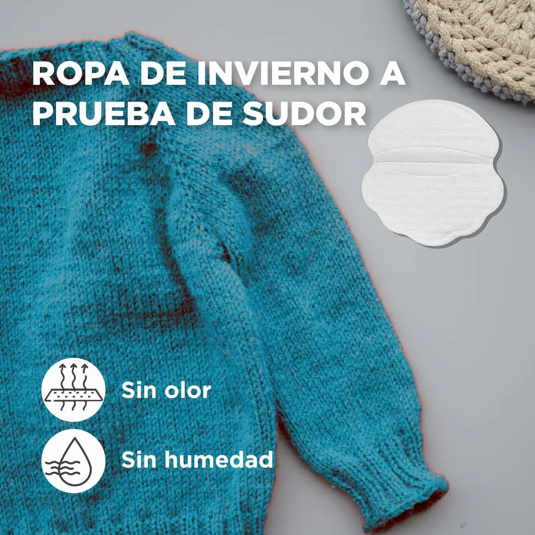 PEESAFE Almohadillas Antitranspirantes Axilas (14 piezas) | Absorben sudor y olores | Para mujeres y hombres