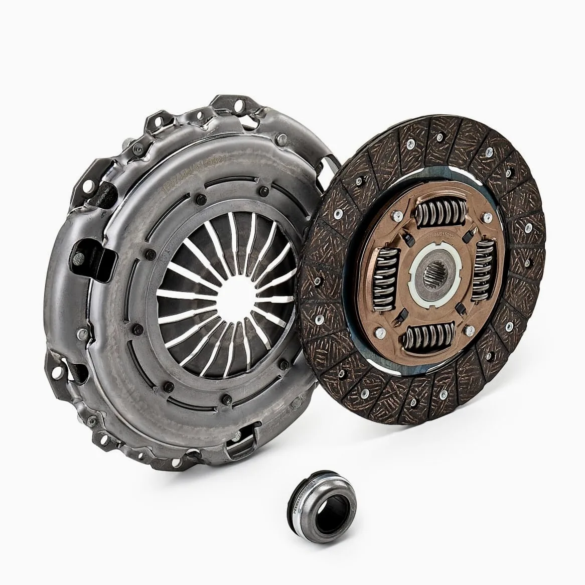 RIDEX 479C0004 Kit de embrague con placa de apriete de embrague con cojinete de desembrague con plato de embrague Compatible con CITROËN C4 II Hatchback NC