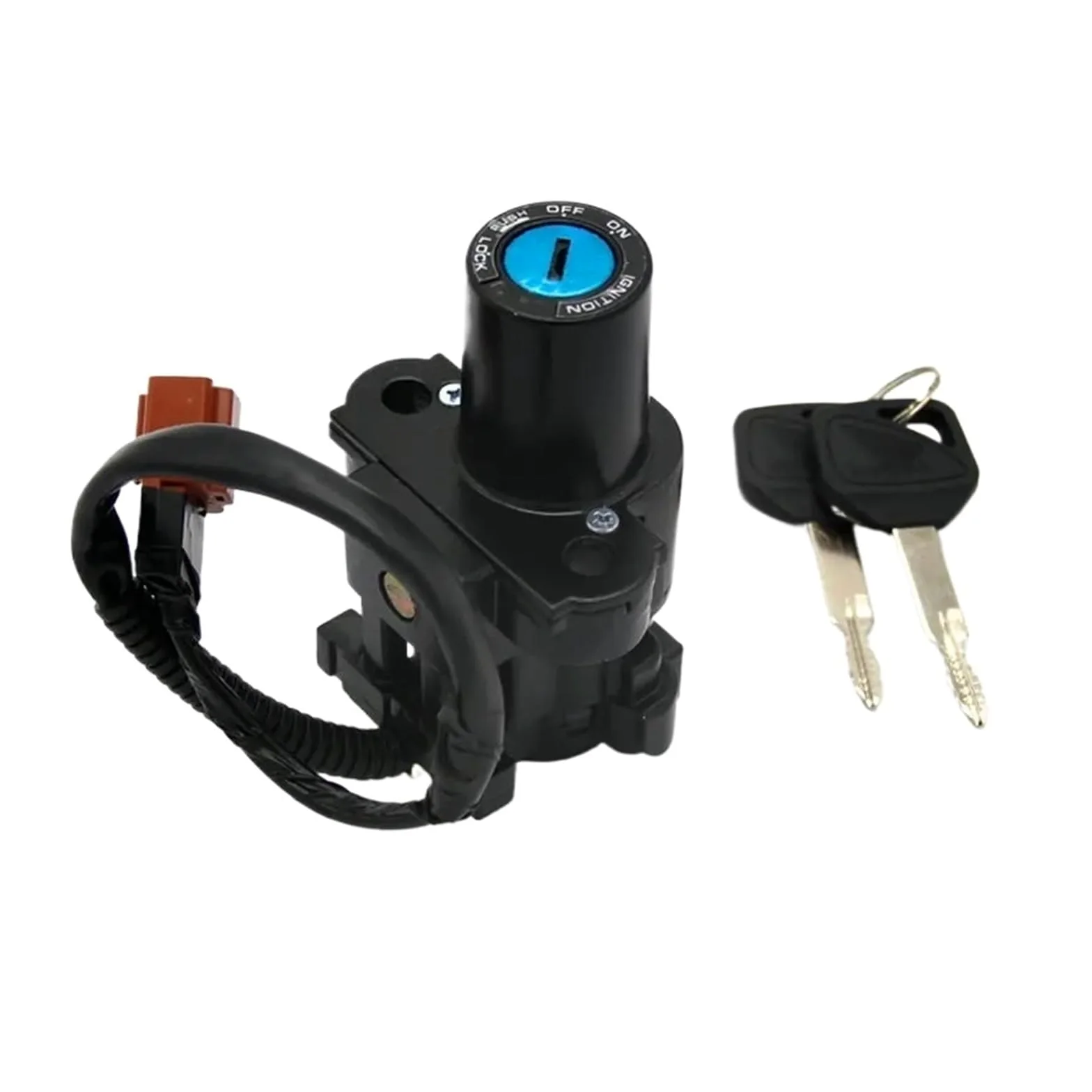 Llave De Encendido Para Motocicleta Compatible Con Honda CBR600RR, CBR1000S, NC700X 35100-MGZ-A02, 35100-MGS-A31, 35100-MFJ-A41 Cerradura de encendido con llaveJuego