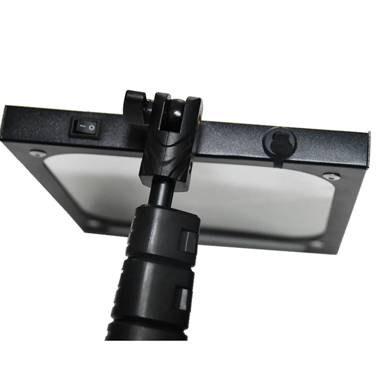 2 Piezas Home Care Espejo De InspeccióN TelescóPico,Espejo De InspeccióN Bajo El VehíCulo,Espejo De Seguridad con Luz Led,Longitud De Ajuste 38.5-120 Cm-para CamióN,sobre Estantes,1Pcs