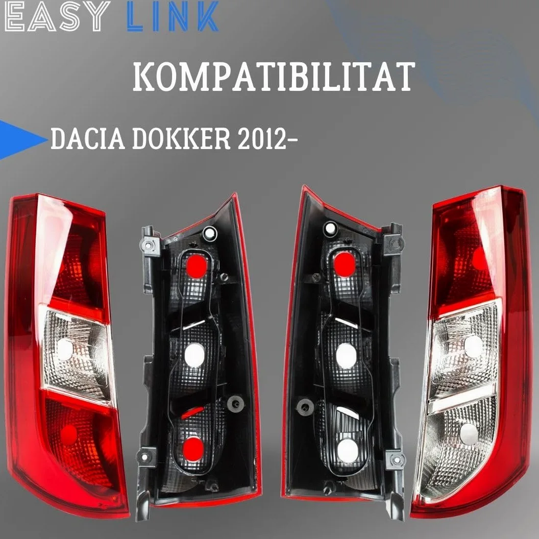 D.Dokker Nueva Par Faros Traseros Luz trasera para Coche