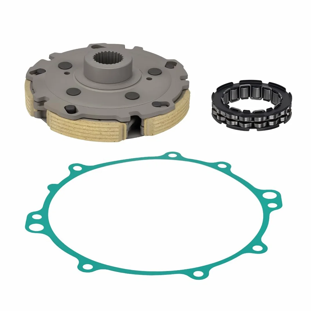 Soporte centrífugo de Embrague húmedo con rodamiento Apto para Yama-ha Kodiak Grizzly Wolverine Rhino 400 450 YFM400 YFM450 2000-2024 5GH-16620-00-00