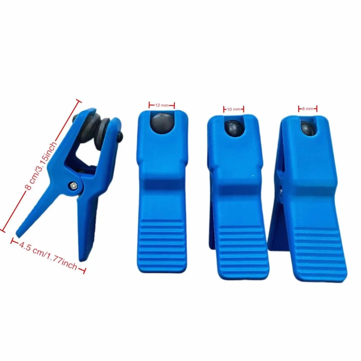 Ausi Abrazaderas para líneas de fluido (4 piezas, 3 tapones): para líneas de freno, mangueras de combustible, líneas de aire acondicionado y conexiones tipo banjo