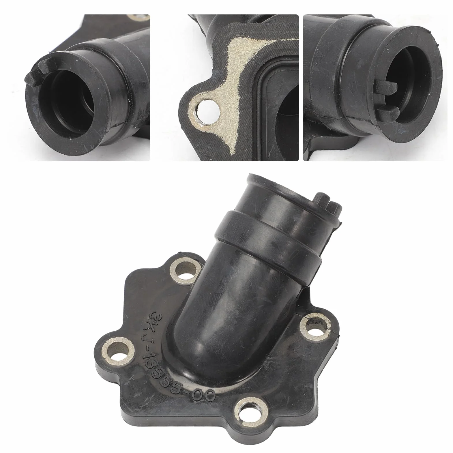Bloque de membrana de repuesto + colector de aspiración + juntas Set para scooter Aerox Nitro Aprilia SR50, material de goma