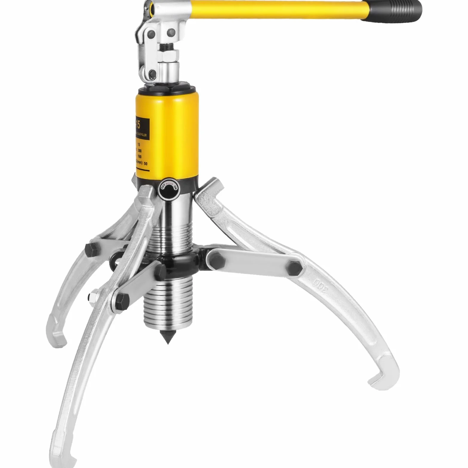 VEVOR Separador de Extractor, 100-300 mm Extractor de Engranajes Hidráulico, 15 T Separador de Cubo de Cojinete de Extractor Hidráulico con Mango, Kit de Extractor de Engranajes para Tirar Cubos
