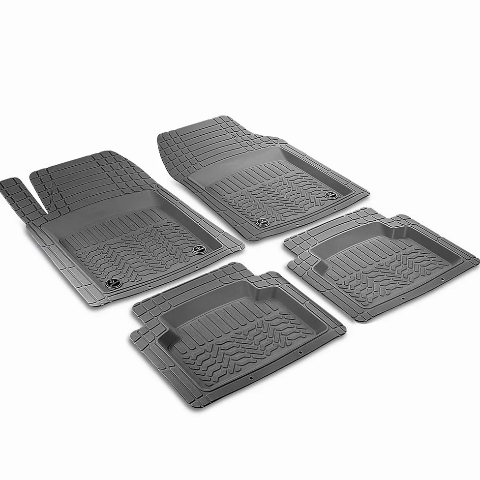 Juego de 4 Alfombrillas de Goma universales para Renault Alaskan