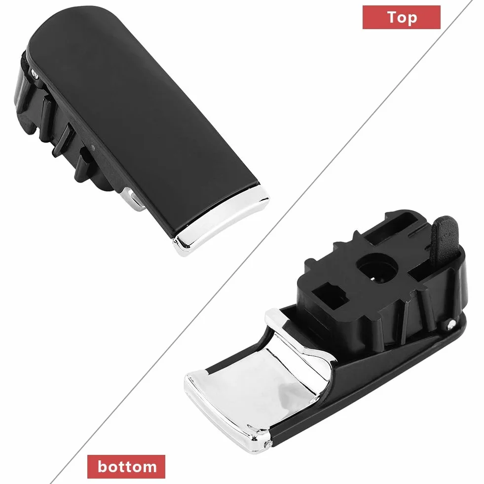 Cómoda Manija de la Tapa de la Guantera Táctil para 8E B6 B7 2001-2007, Hecha de ABS, Fácil Instalación, Adecuada para Automóviles