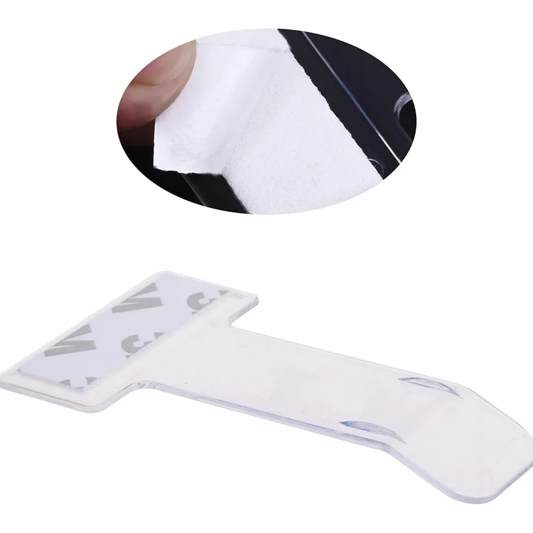 Clip para boletos de Parabrisas, Clip para boletos de estacionamiento, Clip para boletos Autoadhesivo para Permiso de Parabrisas, Clips para permisos para automóviles, Camiones y caravanas