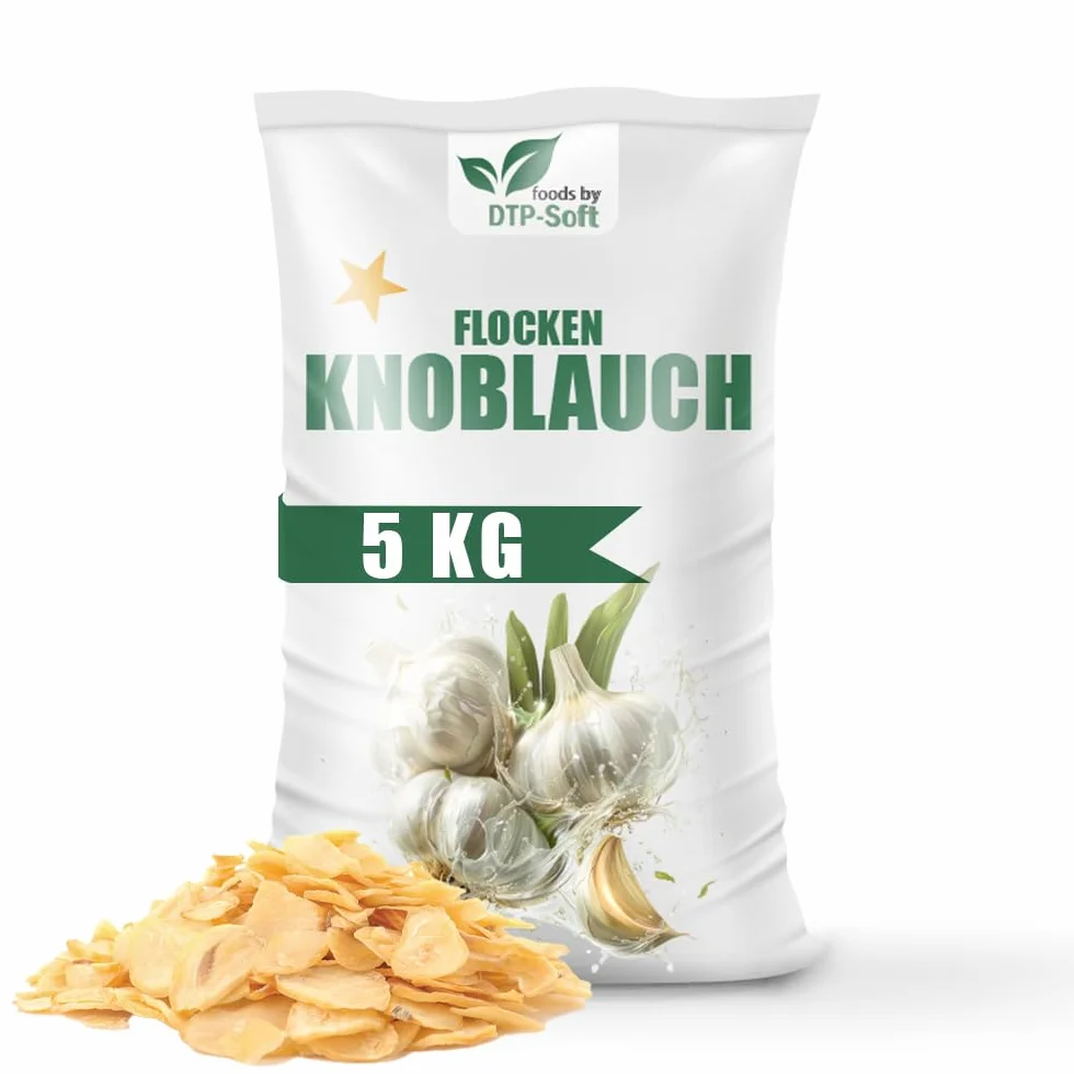 Copos de ajo natural 5kg