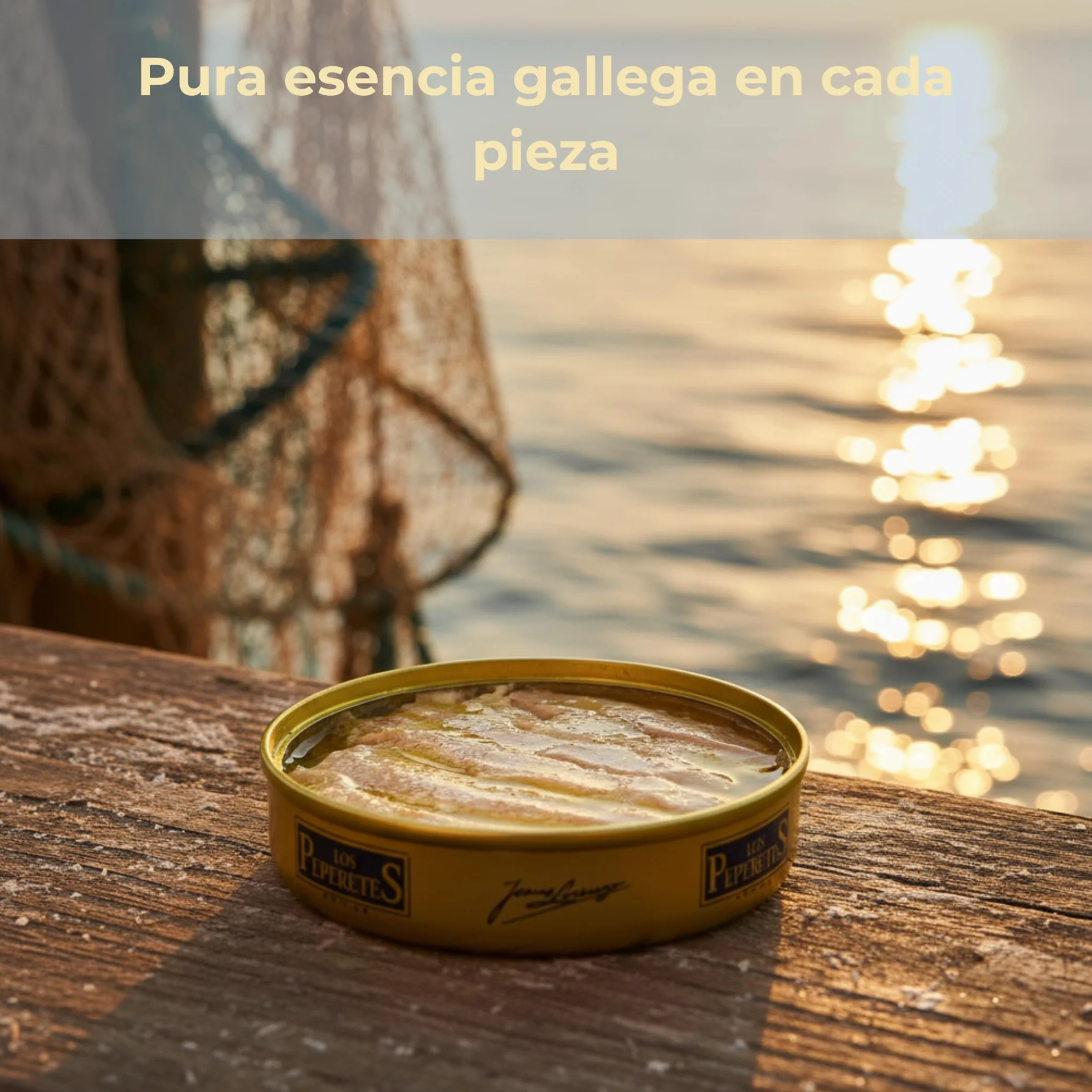 LOS PEPERETES Ventresca en Mantequilla Arias Ortiz 120 g Conserva Gourmet Gallega