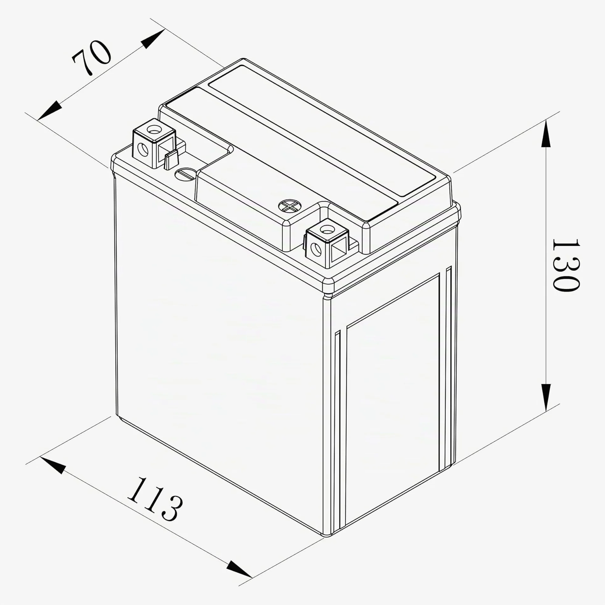 Bosch FA101 Batería para Motocicletas AGM 12V 6Ah 85A