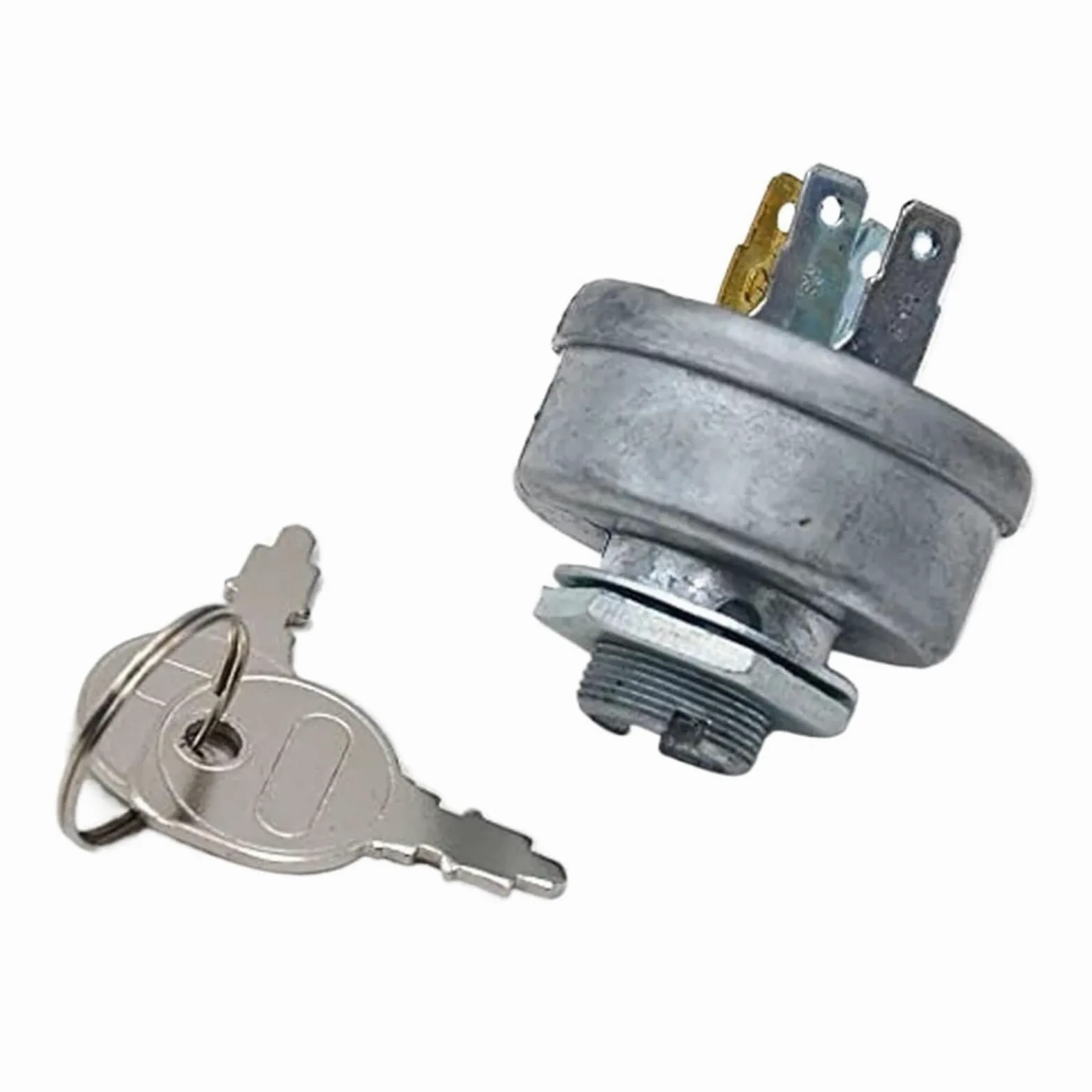 Cilindro de encendido Apto para cortacésped de Tractor 725-0267A 0945-4, interruptor arranque y llaves Llave de contacto(10 set)