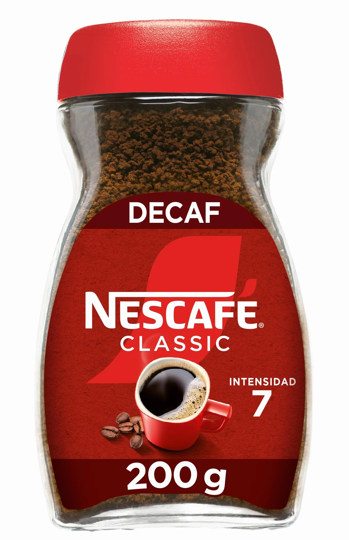 Nescafé Classic Café Soluble Descafeinado 200g