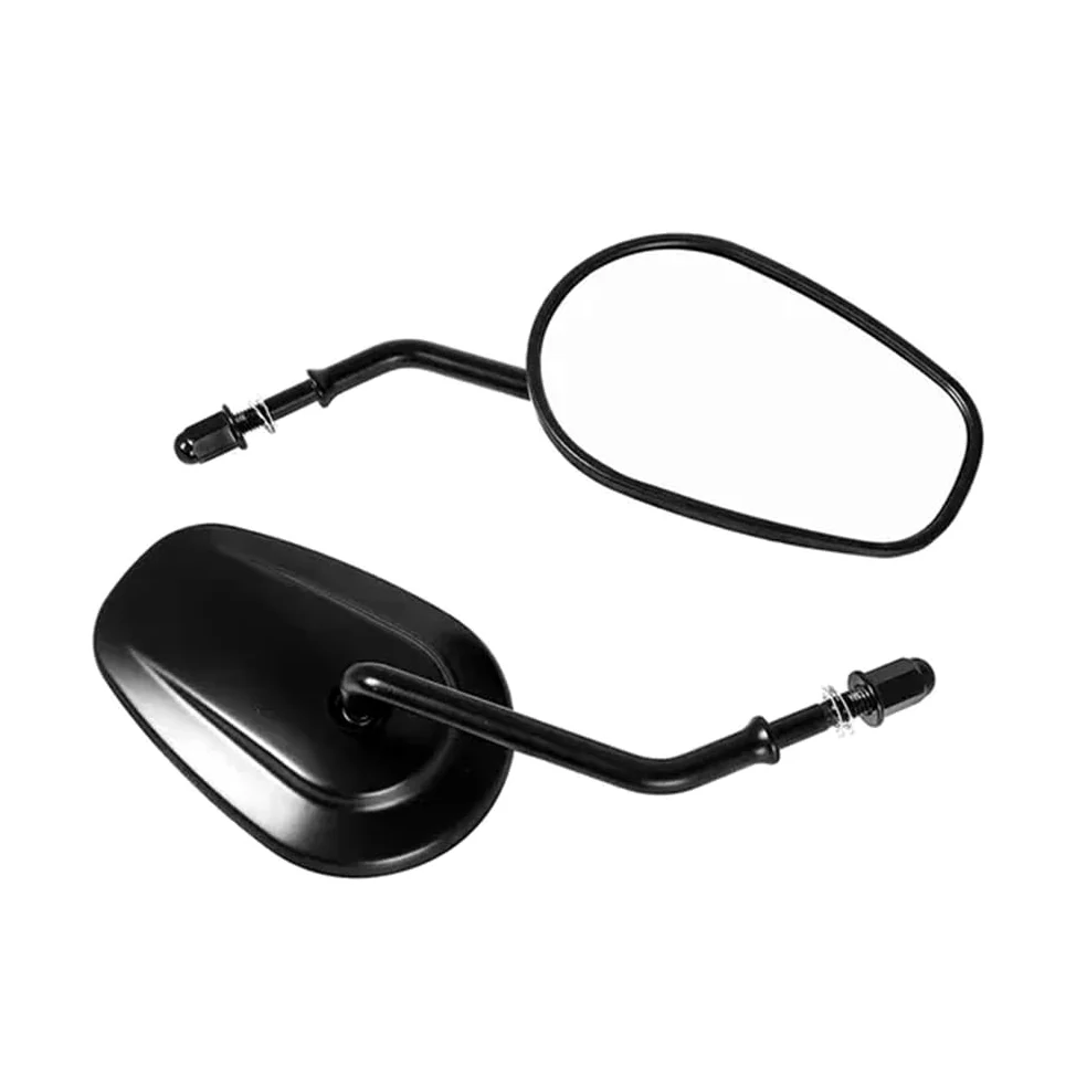 Retrovisor manillar scooter Espejos Laterales Traseros De Motocicleta Para Touring Para Sportster 883 Para Road King Para Fatboy Para Softail Para Bobber Para Chopper Retrovisor