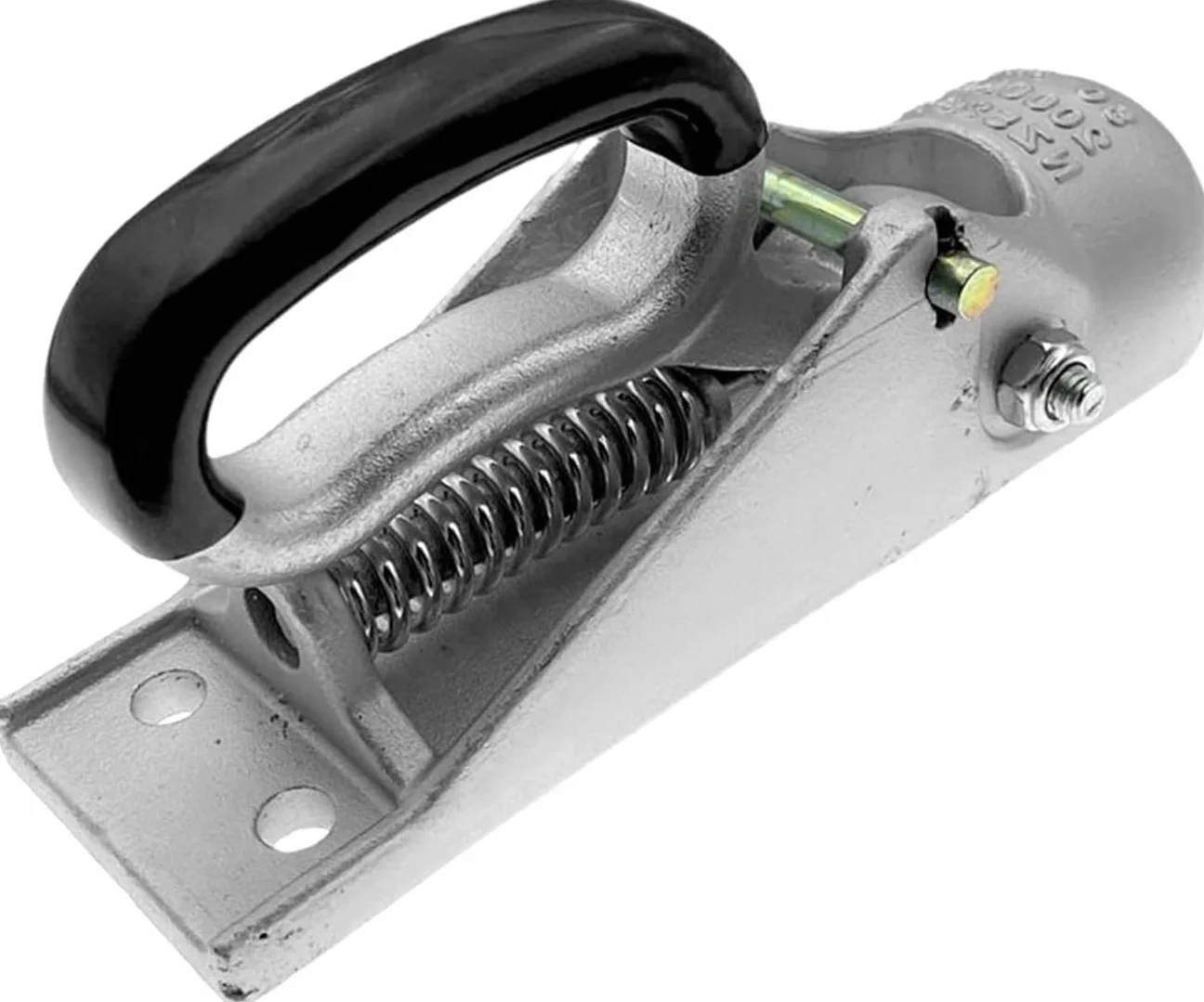 Acoplador para Remolque,hasta 2000kg,Enganche Remolque Universal para Coche con Cuadrado 70mm, Gancho Robustecido para Caravanas y Trailers