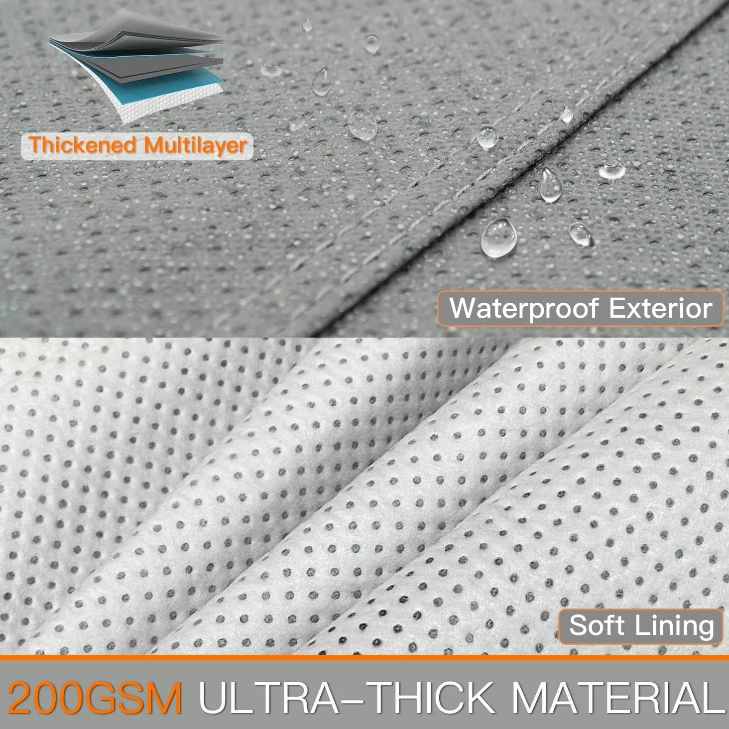 Kayme Funda Coche Resistente, Cubre Coches Compatibles con Volvo V70(1996-2016), Exterior Impermeable Transpirable Anti-UV Antipolvo de 6 Capas, Cubierta para Coche.