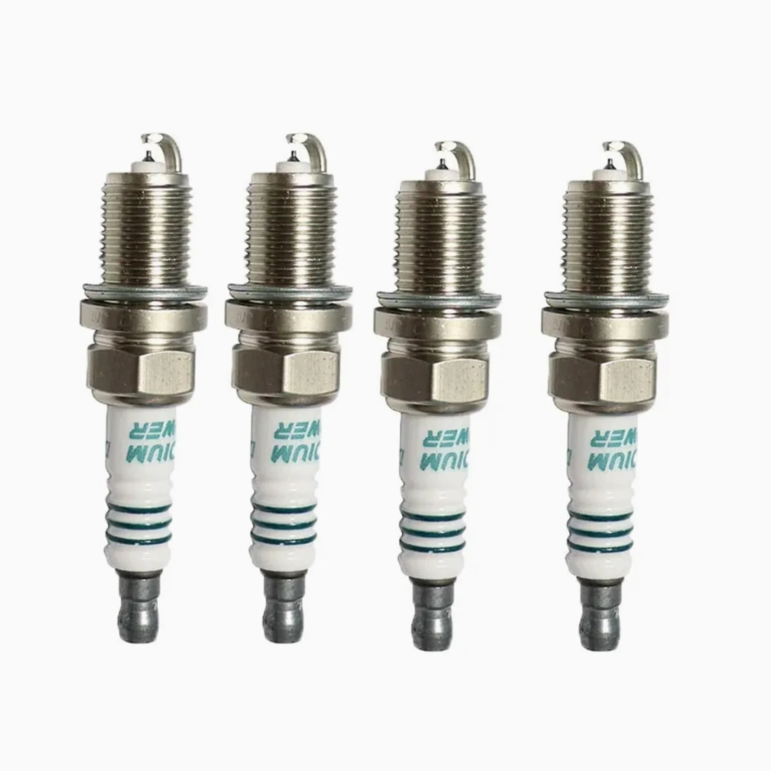 4 Piezas Ik22 5310 I10 Bujía de iridio Power para BMW, Audi, Chevy, Nissan, VW, Volvo y Daihatsu