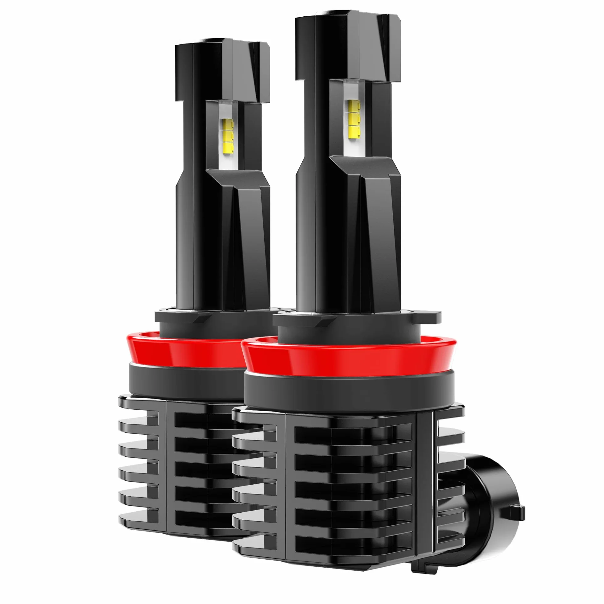 Beamtech H11 - Bombilla LED para faros delanteros, 50 W, 6500 K, 8000 lúmenes, extremadamente brillante, H8 H9 CSP Chips Kit de conversión