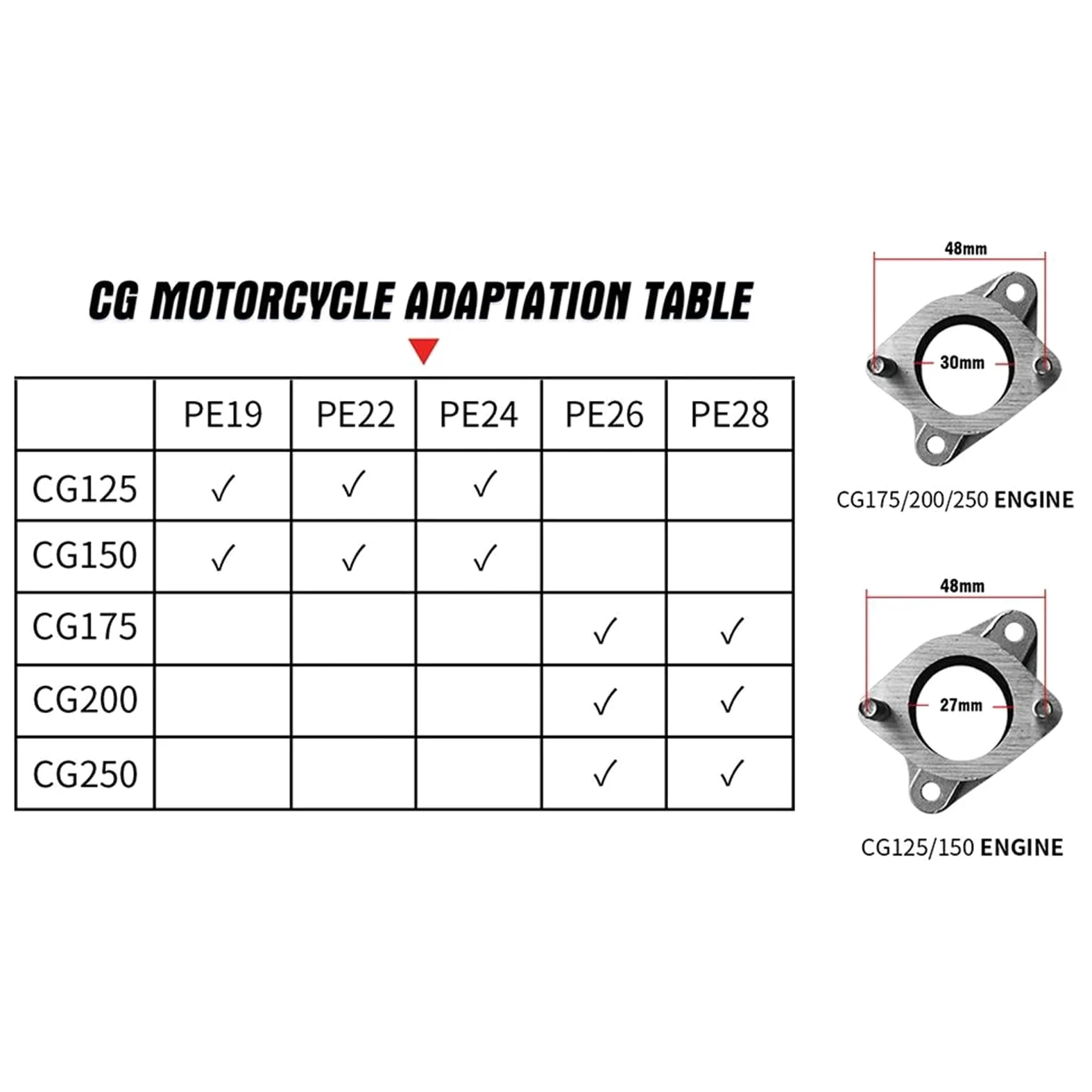 Kit De Carburador Motocicleta 2T 4T, Brida PE con Tubo Curvo Entrada, Juego Codo Aire Frío Chorros