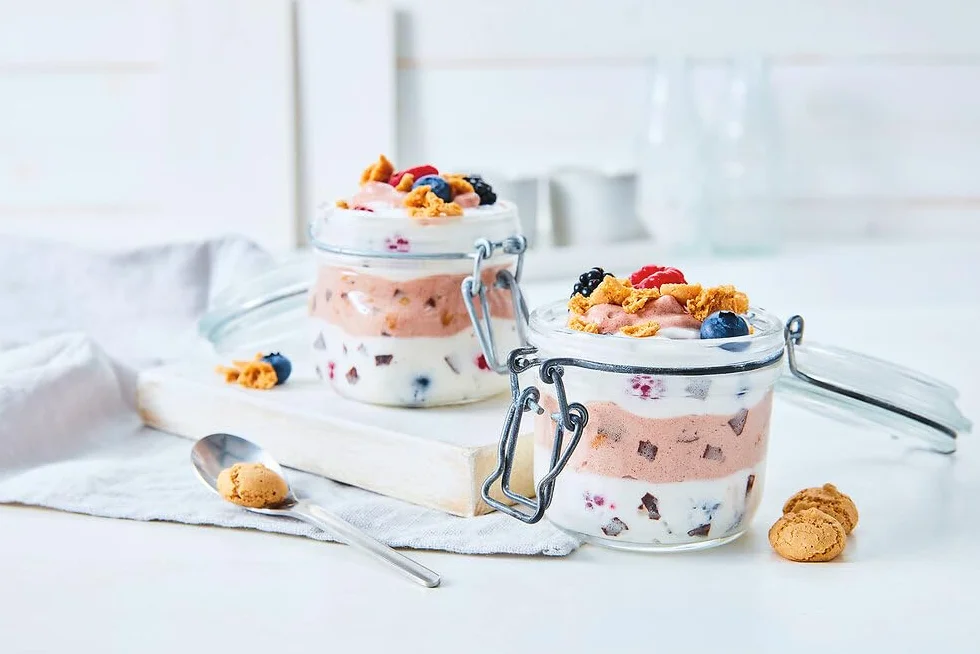 Dr. Oetker paraíso crema Stracciatella, 12 x 66 g