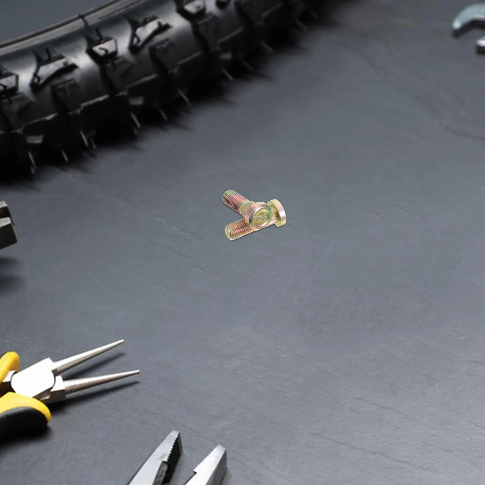 Pernos de Rueda M10 para Coche 2 Unidades, Tornillos para Buje de Metal Resistentes