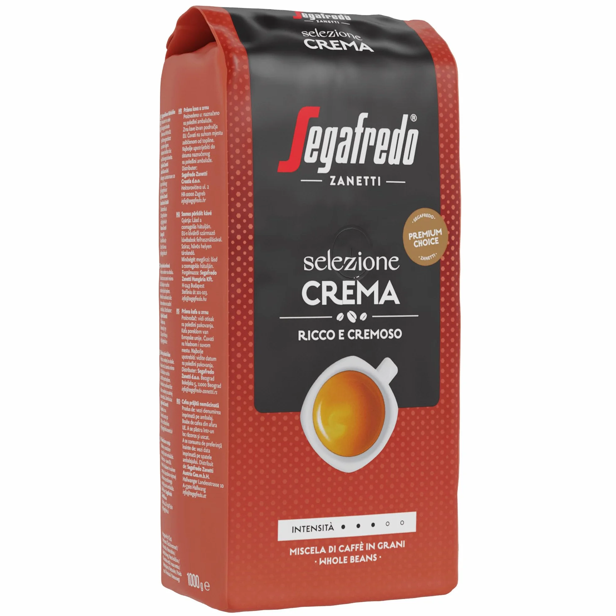 Segafredo Selezione Crema koffiebonen 1 kilo