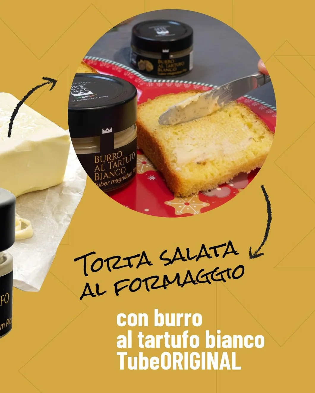 Mantequilla de trufa blanca