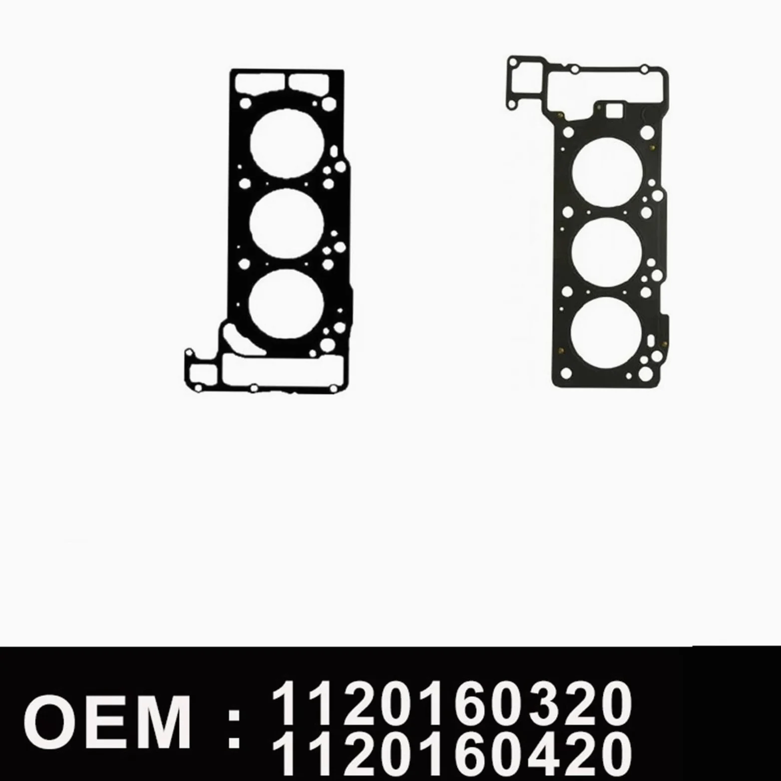 Junta de culata de motor 1120160320 1120160420 compatible con Mercedes Benz W210 W211 E240 E280 E320 Juego de juntas(1120160420)
