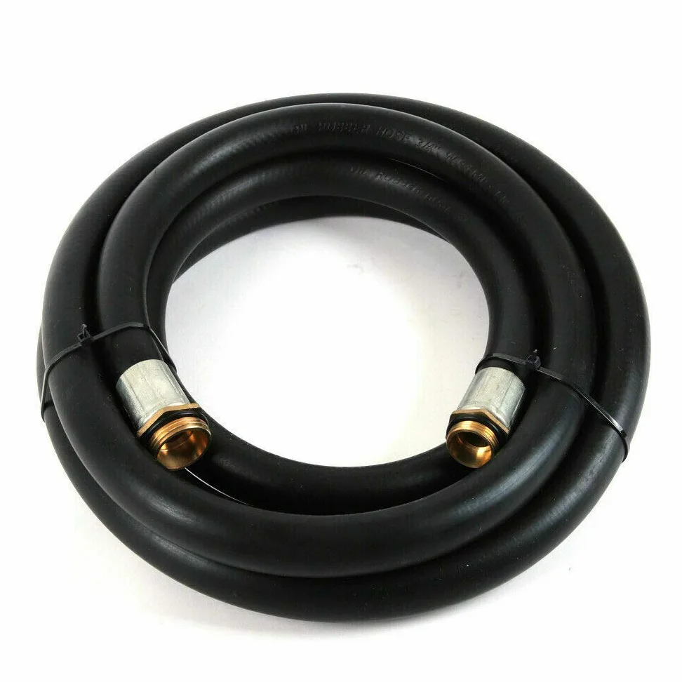 Bomba diésel combustible autocebante bomba transferencia combustible diésel 50 l/min bomba aceite con pistola y 2 tuberías PVC bomba succión aceite, 42 PSI, 12V