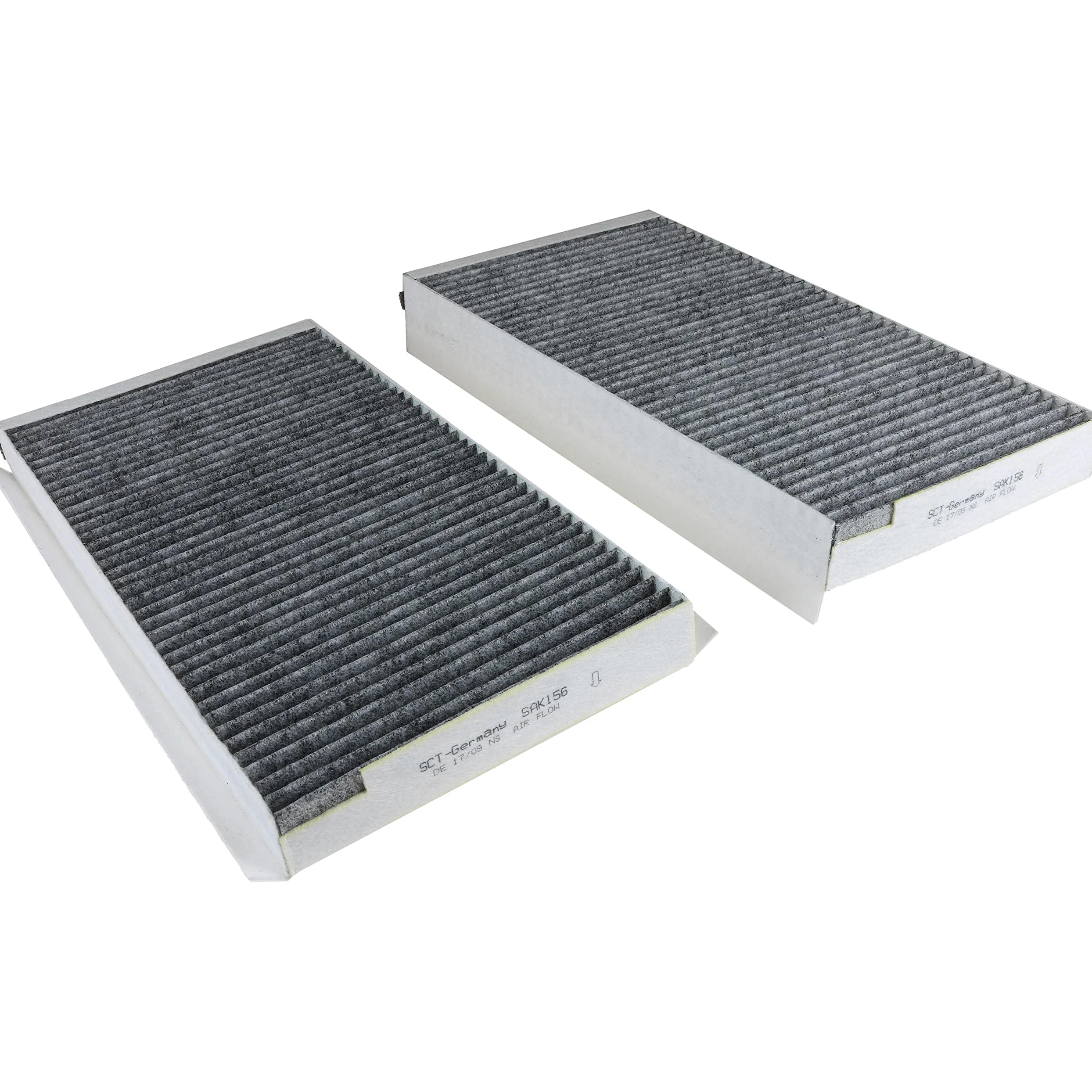 QR-Parts Juego de 5 filtros originales SCT 85499931 SAK 156 para habitáculo de polen