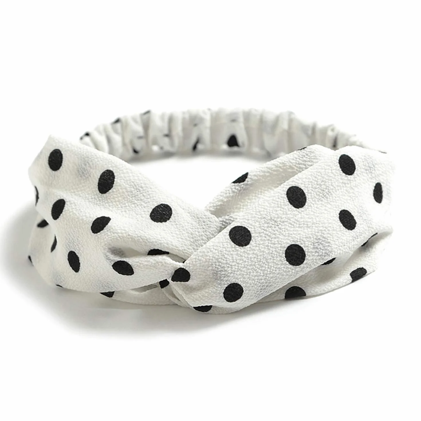 DRESHOW 10 Piezas Diademas Flor Vintage Impreso Criss Cross Anudado Elástico Banda para el Cabello Accesorios de Pelo Yoga Cabeza Wraps