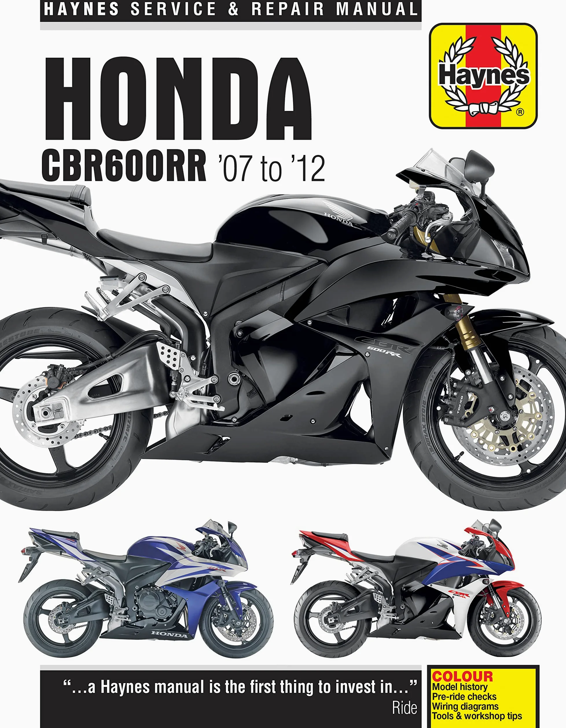 Honda CBR600RR 2007-2012 Haynes Powersport