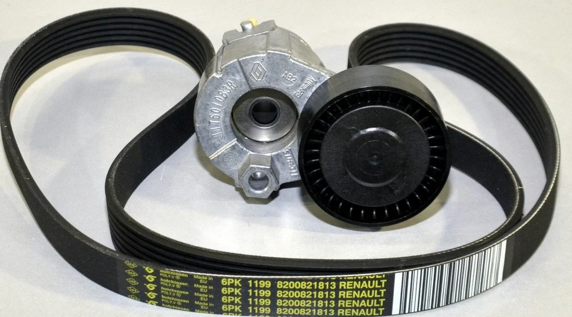 Renault Kit Correa Poly V Original Motores 1.4 16v, 1.6 16v, 1.5 DCi