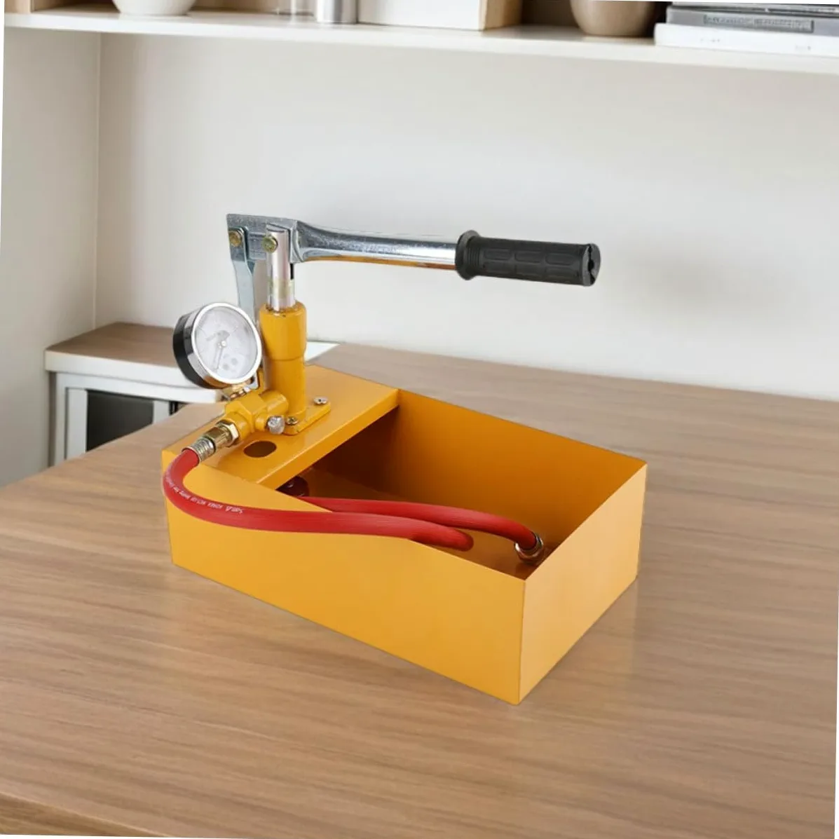 Kit De Prueba De Presión Hidráulica Bomba De Presión Manual Comprobador Compacto Para Tuberías