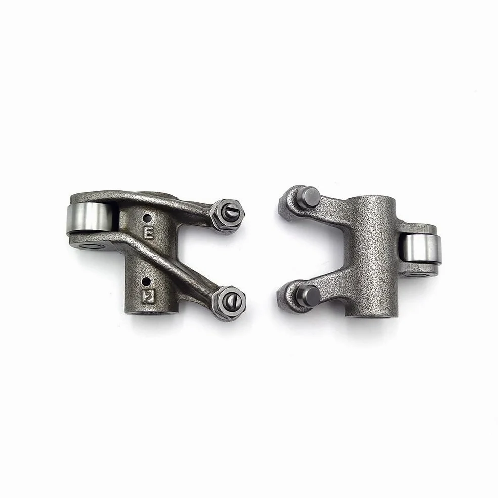 pieza distribución motor Compatible Con Válvula De Escape De Admisión Zongshen, Brazo Basculante De Resorte ZS174MN-5 NB300, Motor De 4 Tiempos Refrigerado Por Agua varilla empujadora escape | Rocker Arm