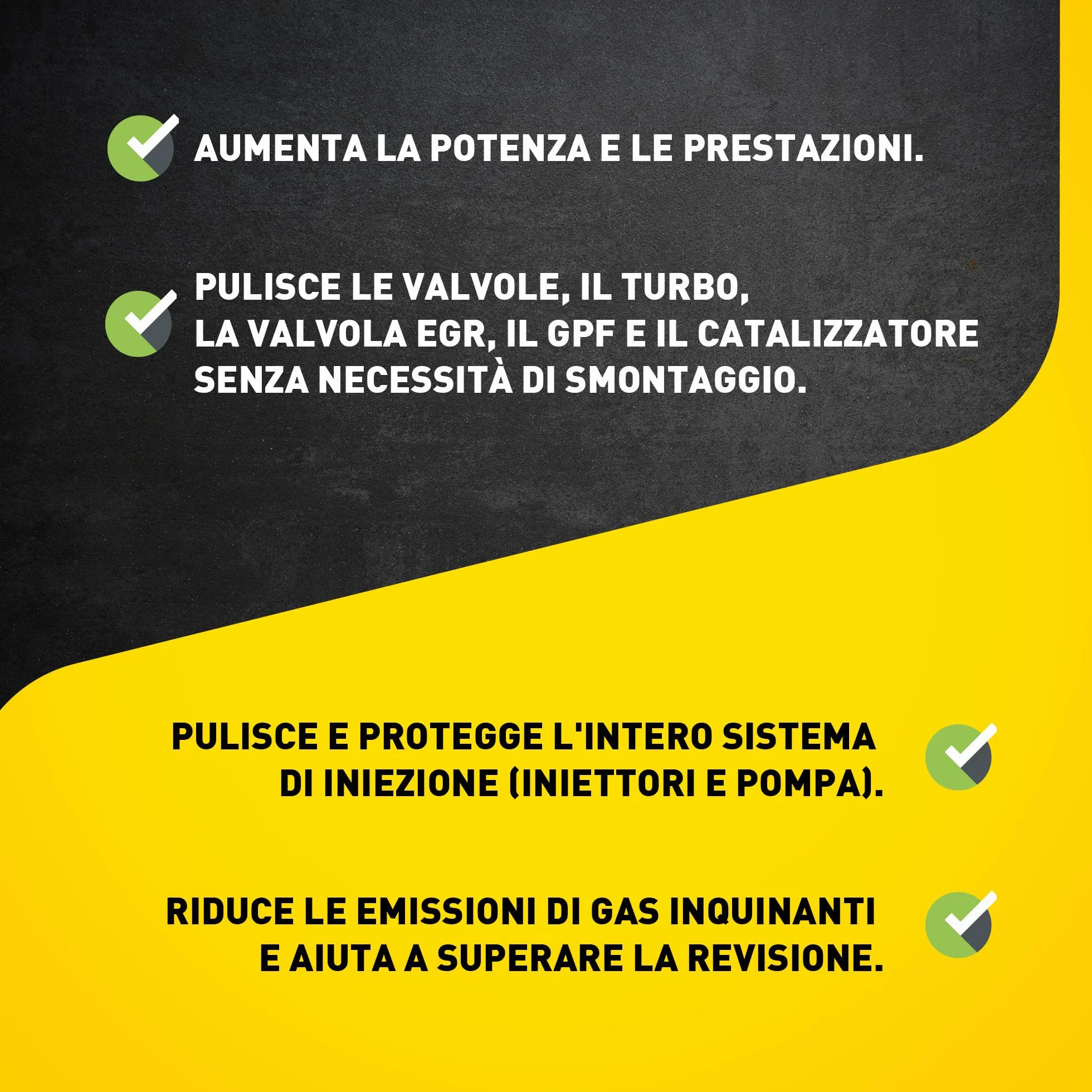 Bardahl - Limpiador 5 en 1 de gasolina | Aditivo multifuncional para la limpieza completa de motores de gasolina, aumenta la potencia y el rendimiento, 500 ml