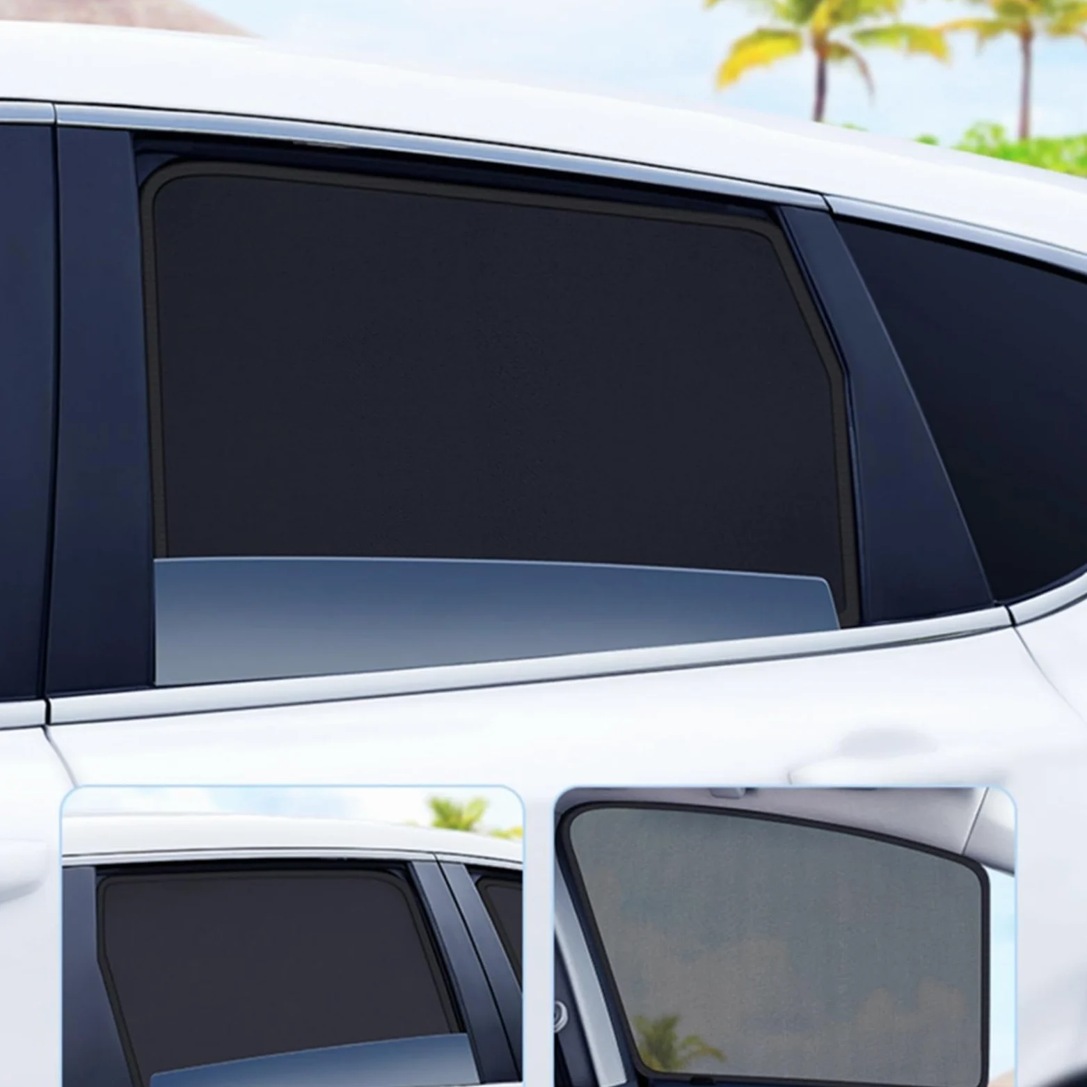 Parasol Ventana Coche Para MG4 para eléctrico para EV para MULAND 2022-2025 parasol parabrisas coche parasol para ventana delantera visera parasol parasol aislamiento térmico Sombrilla Paraguas Coche