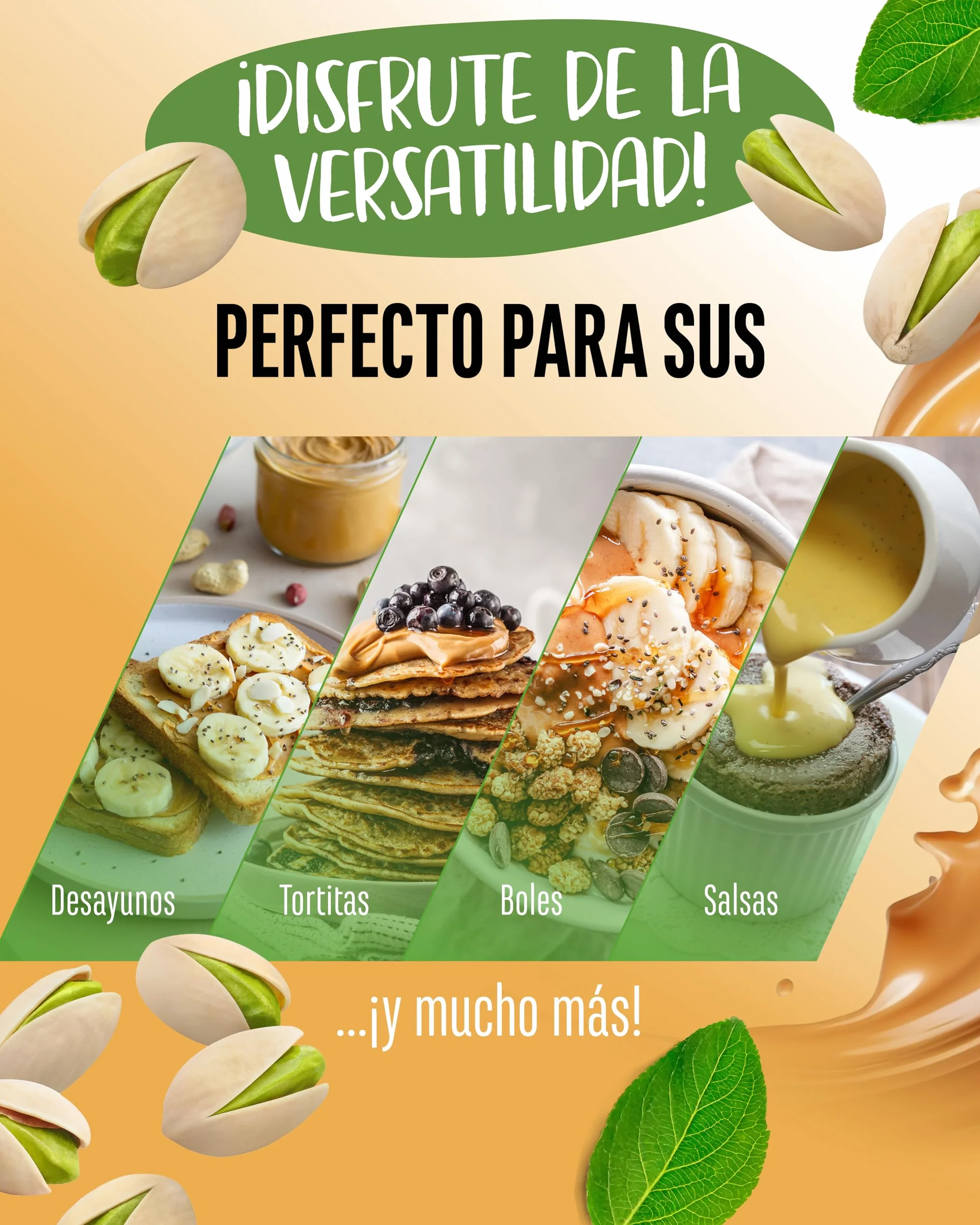 Mantequilla de pistacho 300g crema natural 100% pistachos sin sal vegano