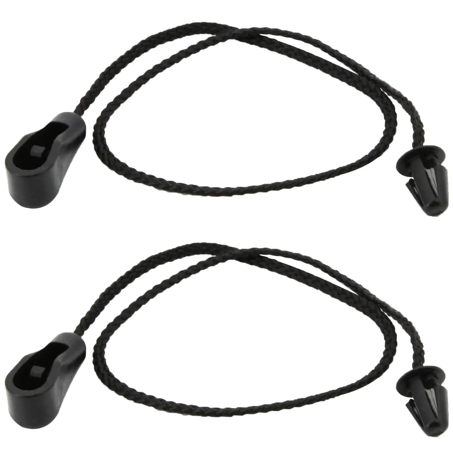 Trasera Maletero Cuerda Compatible con Ford para Focus Mk2 2004 2005 2006 2007 2008 2009 2010 2011 Correa De Sujeción para Bandeja De Maletero Trasero 4M51A46538AB(2PCS)