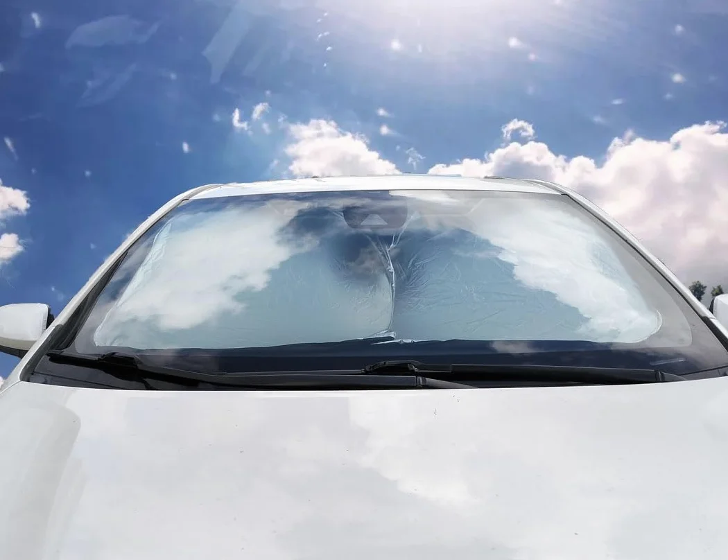 Parasol para parabrisas de coche para Mazda CX-5 2017-2024 2025, 2 capas de sombra de ventana para deportes, turismo, Grand Touring, parasol plegable para ventana delantera de coche, accesorios de