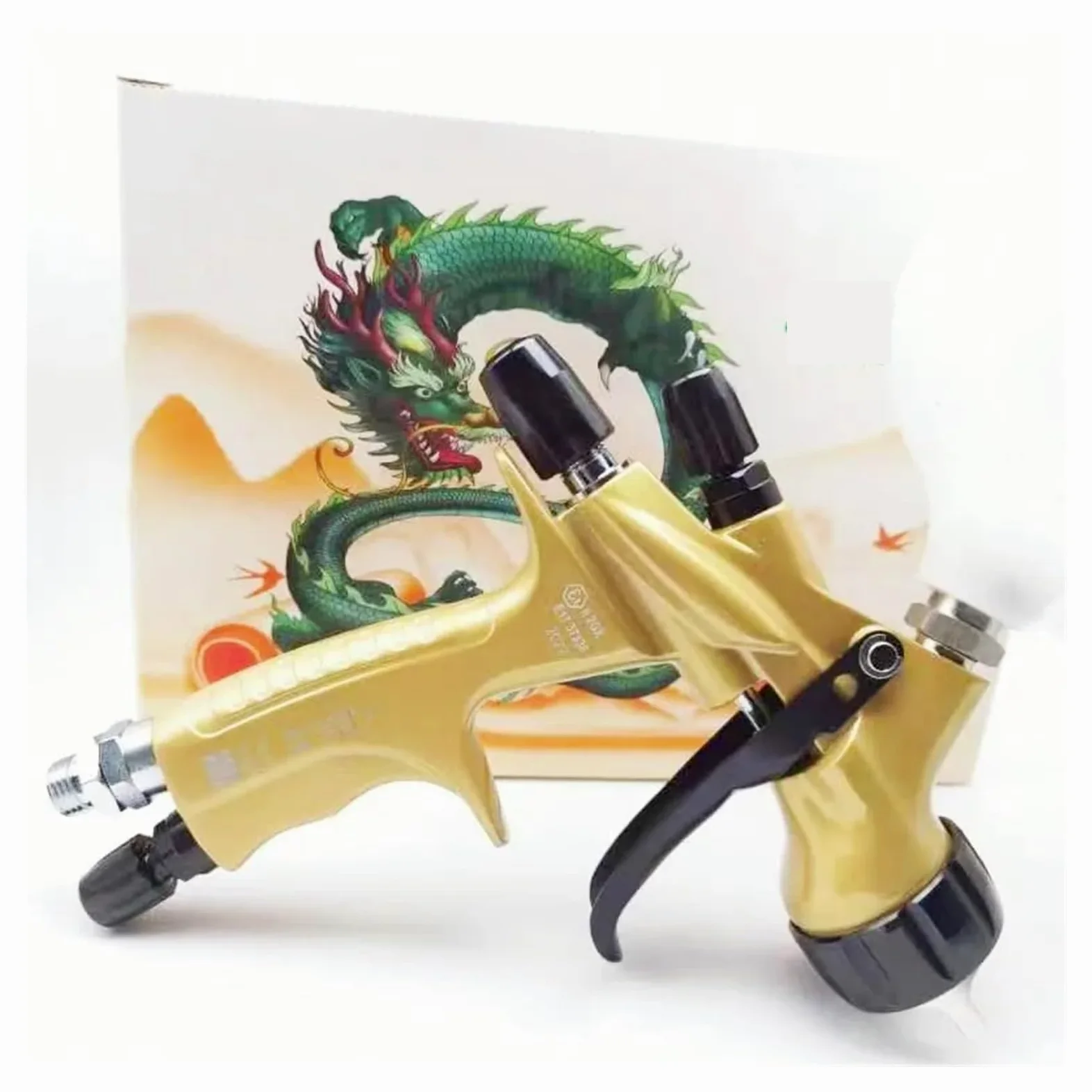 Pistola pulverizadora 8800B, Boquilla de Acero Inoxidable 1,3/1,7/2,0 mm, Pistola Aire, Herramientas pulverización automóviles Alta atomización, aerógrafo(1.3MM)