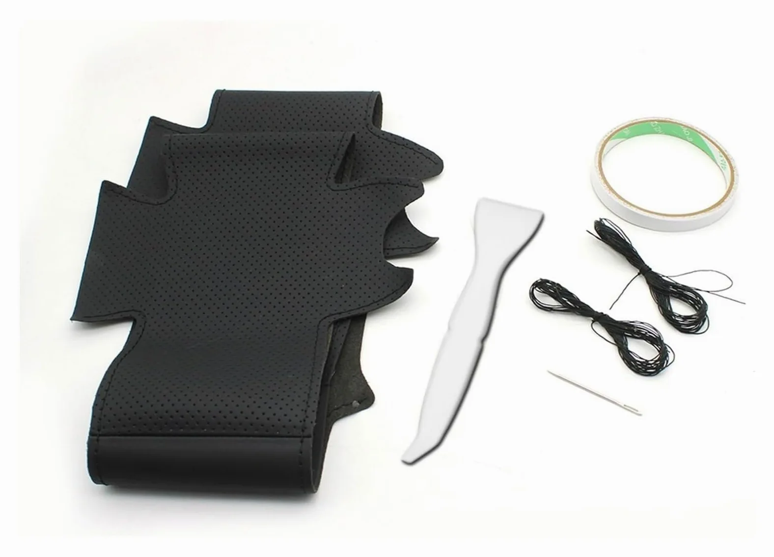 Fundas para Volante de Coche para Nissan Qashqai J10 J11 X-Trail T31 NV200 Color Negro