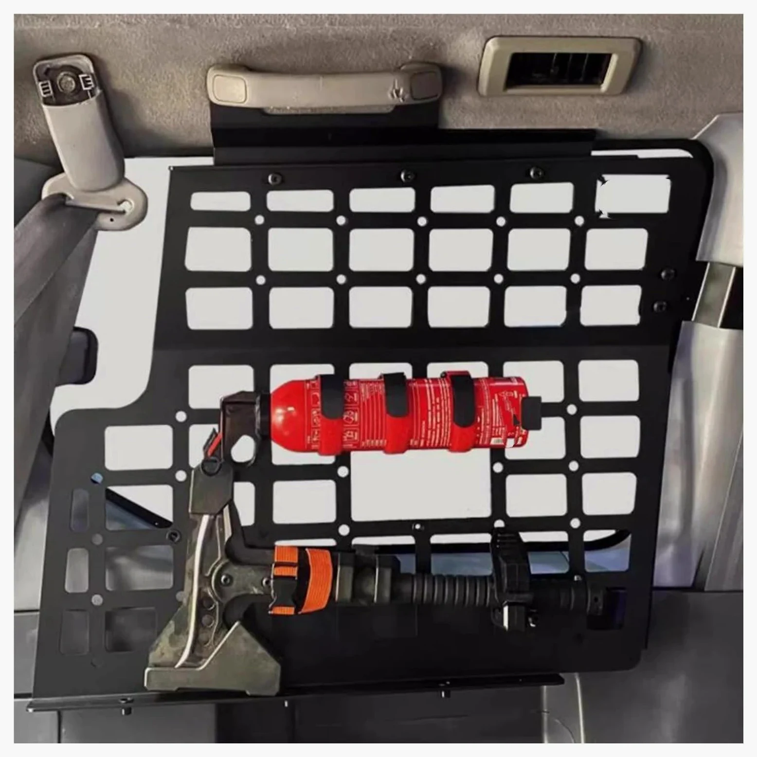 Cubierta Carga Maletero Trasero Estante Cortina Estante para Ventana Lateral Panel Almacenamiento Maletero Trasero para Toyota para Land para Cruiser para Prado LC90 LC95 1996-2002