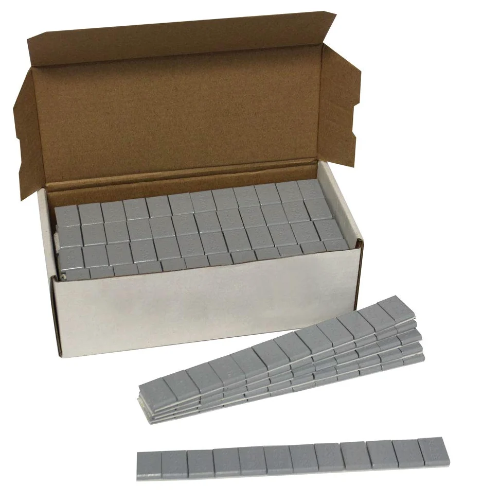 Equipment 1 Caja de Pesos para Ruedas | 1/4 oz | Cinta Adhesiva | 144 oz, 576 Piezas