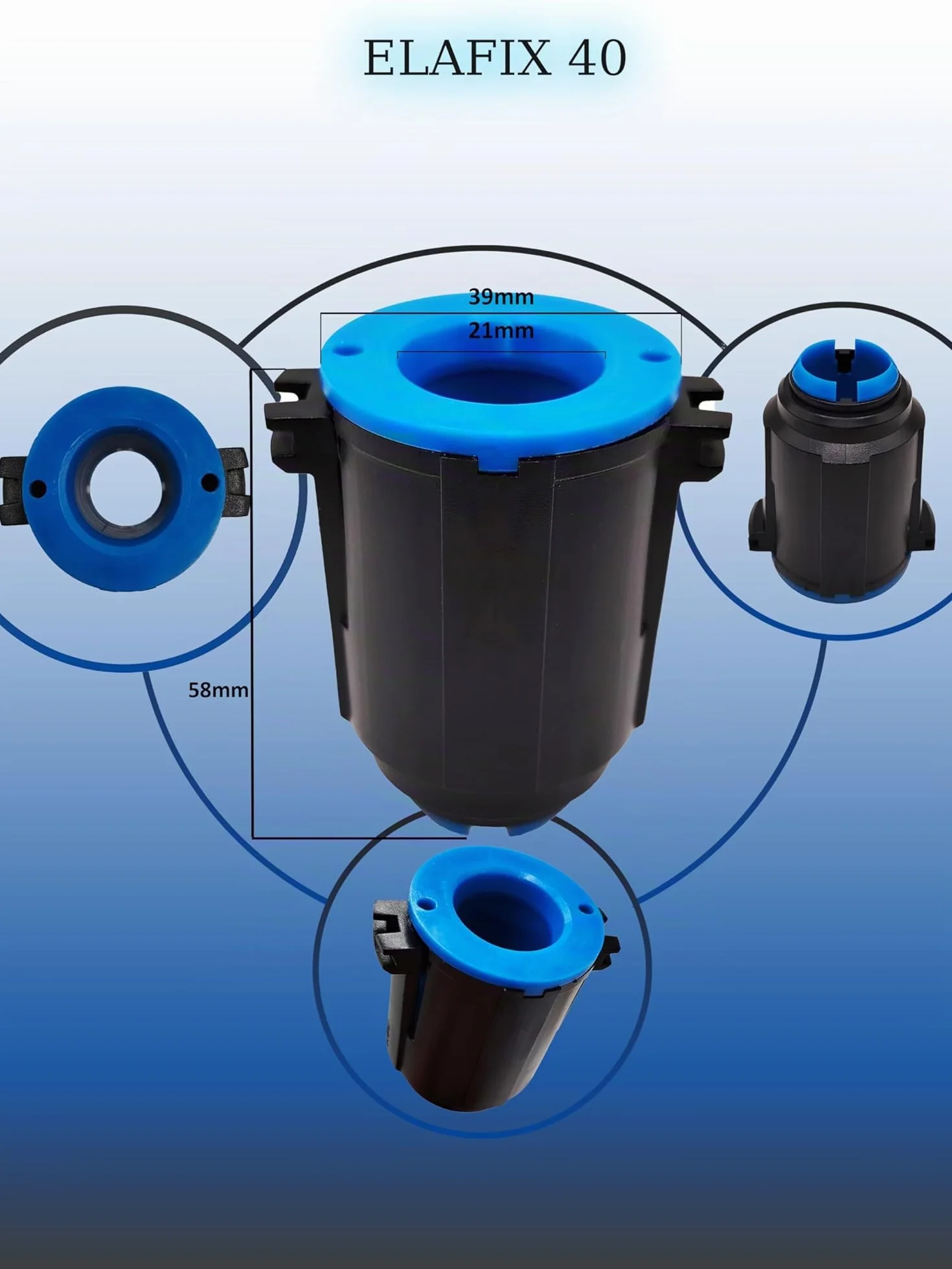 Adaptador Magnético Compatible Vehículos AdBlue Diesel - Aditivo Motores Diésel - Llena Bidón en Gasolinera - Adaptador AdBlue 10 Litros, AdBlue 5L, AdBlue 20 Litros, Adaptador de Manguera