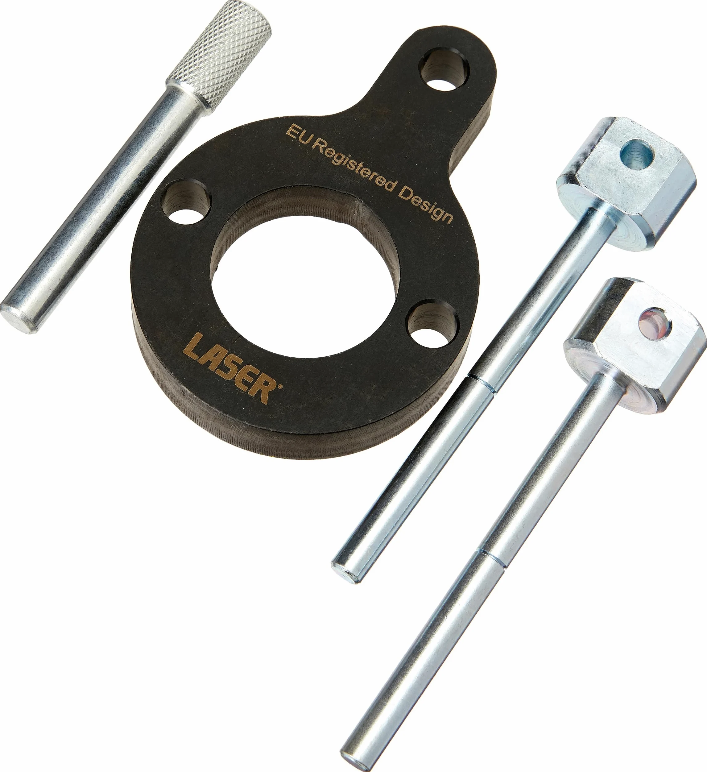 LASER TOOLS 8362 Herramienta de montaje correa distribución cromo negro (2x)