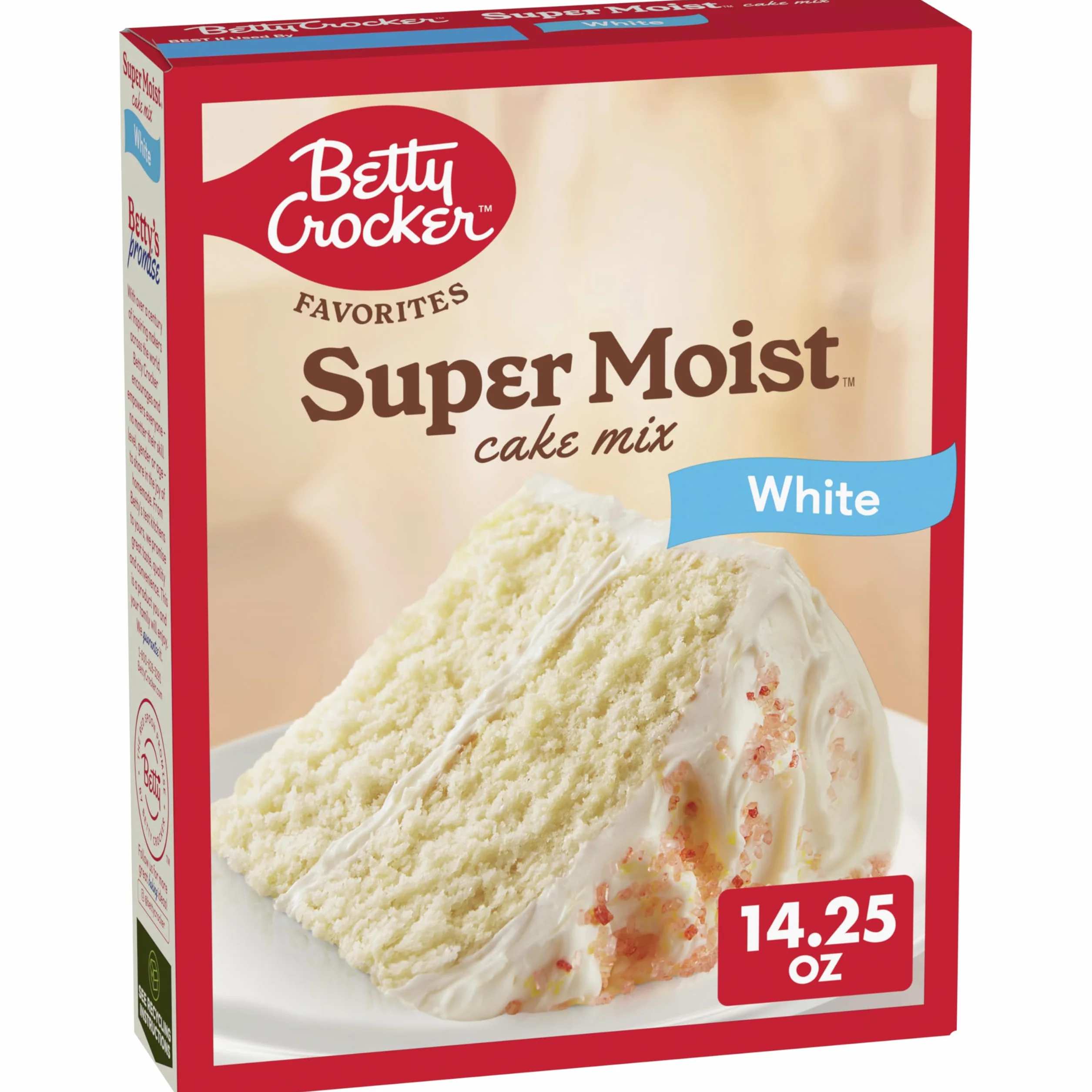 Favorites Super Moist White Cake Mix, 14.25 oz
