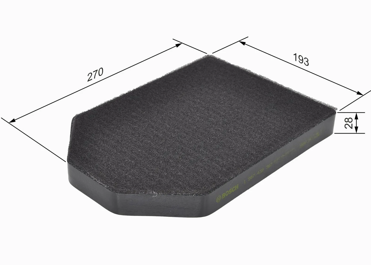 BOSCH Filter, Innenraumluft 1987432367